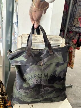 Campomaggi Tote Bag in Camouflage
